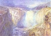 J.M.W. Turner Fall of the Tees, Yorkshire USA oil painting artist